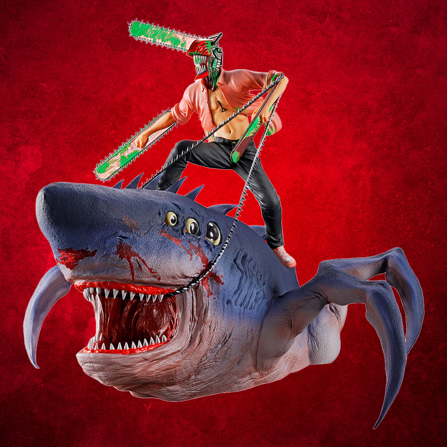 Pre-Order Bandai Chainsaw Man & Beam (The Movie Second) Figure